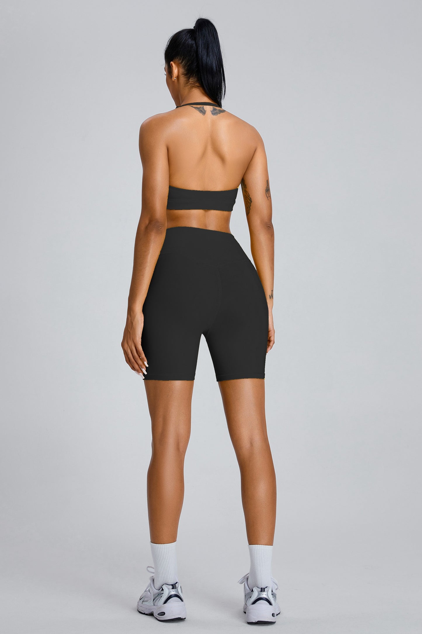 Outdoor Sports Fitness Shorts Black