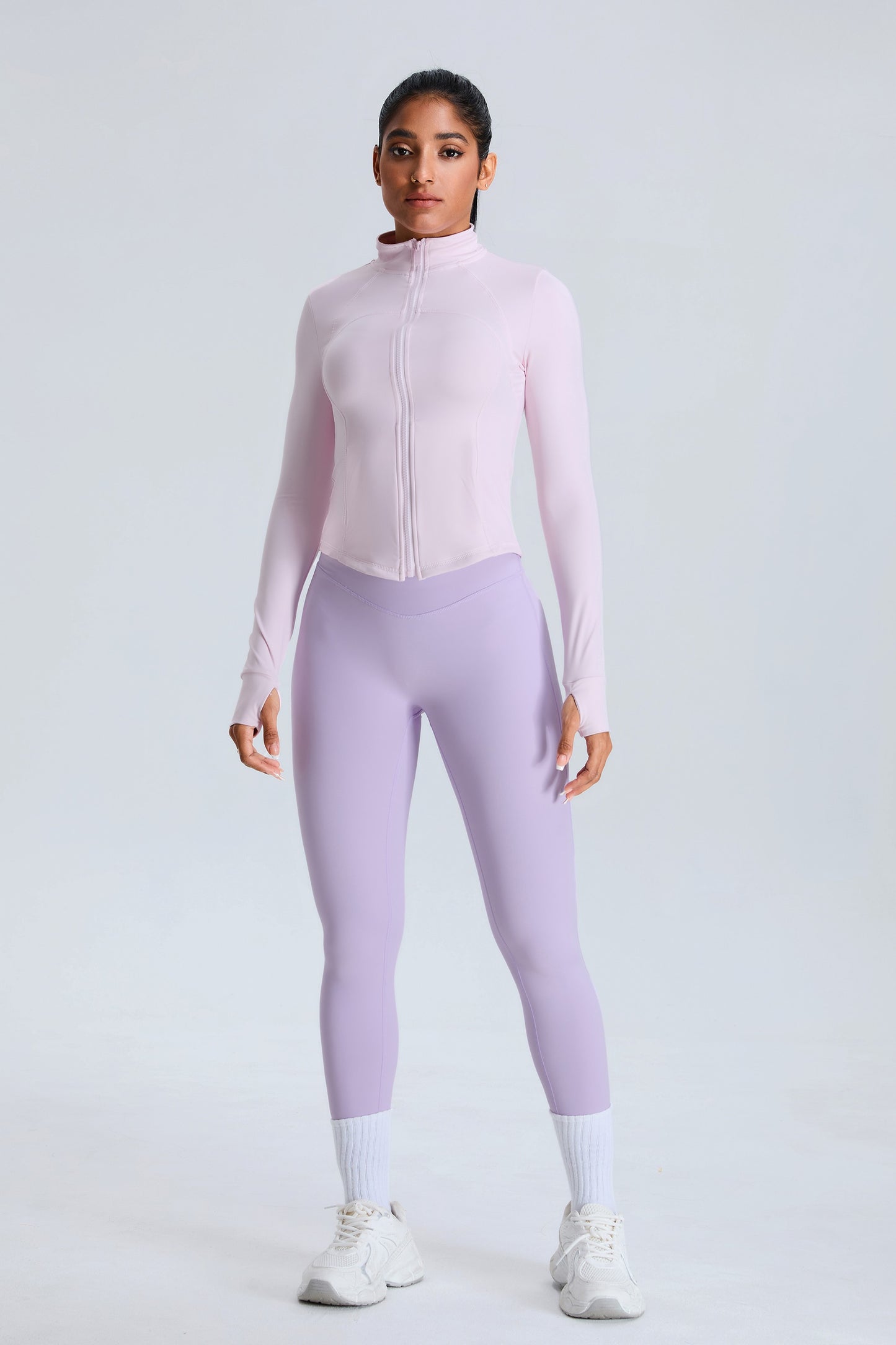 Outdoors Zipper Sports Jacket Pink