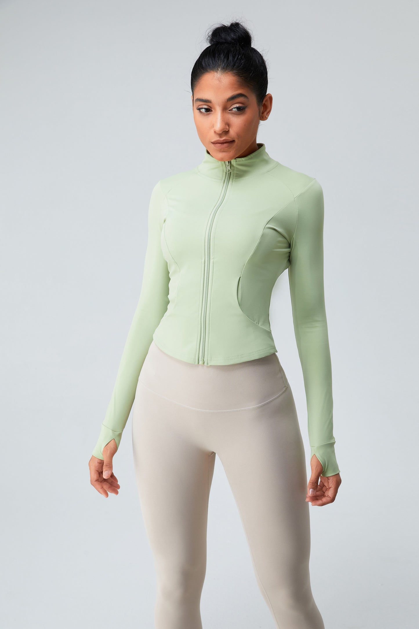 Zipper Jacket Green
