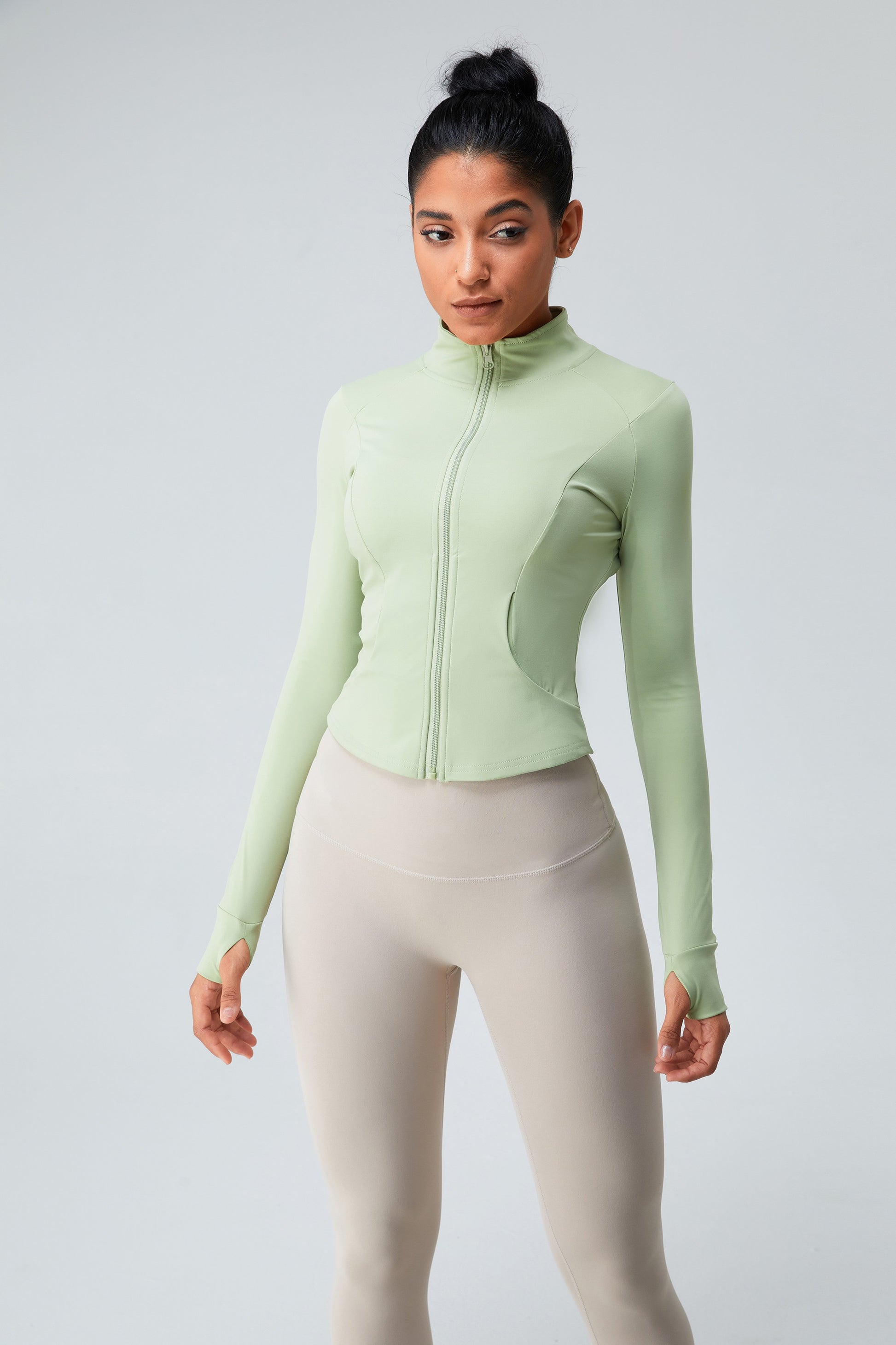 Zipper Jacket Green
